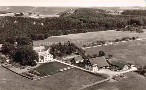 AK / Ansichtskarte  Kirchheim  Teck Gaststaette und Erholungsheim Diepoldsburg Fliegeraufnahme