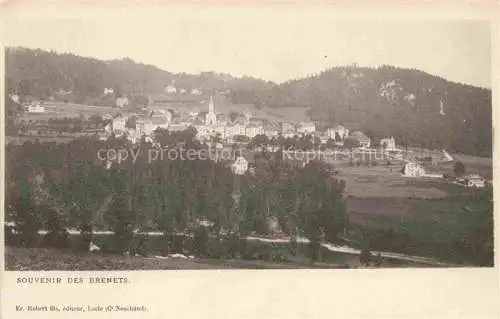 AK / Ansichtskarte  Les-Brenets Le Locle NE Souvenir des Brenets