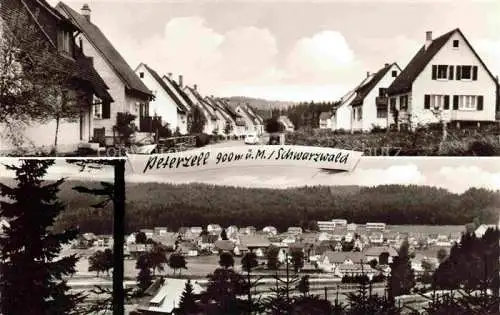 AK / Ansichtskarte  Peterzell Alpirsbach Freudenstadt BW Ortspartie Panorama