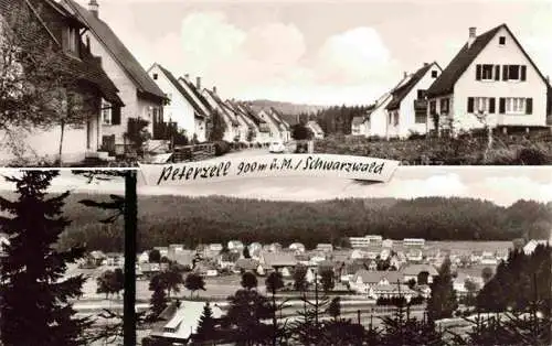 AK / Ansichtskarte  Peterzell Alpirsbach Freudenstadt BW Ortspartie Panorama