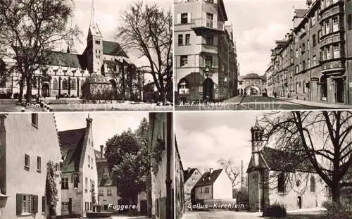 AK / Ansichtskarte  AUGSBURG Dom Am Fischertor Fuggerei Gallus Kirchlein