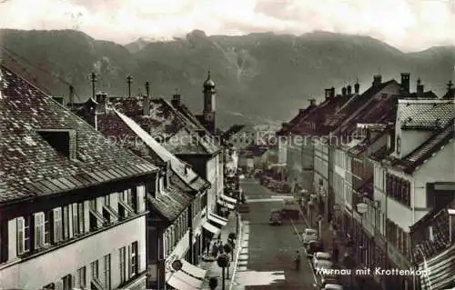 AK / Ansichtskarte  Murnau Staffelsee mit Krottenkopf