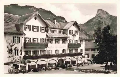 AK / Ansichtskarte  OBERAMMERGAU Hotel Wittelsbach