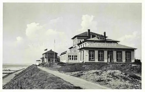 AK / Ansichtskarte  WITTDueN Amrum Promenade Strand Kinder Erholungsheim Berlin Wilmersdorf