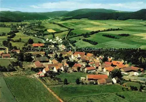 AK / Ansichtskarte  Giflitz Edertal Waldeck-Frankenberg Hessen Fliegeraufnahme