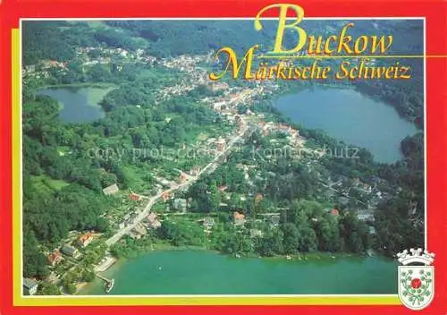 AK / Ansichtskarte  Buckow Maerkische Schweiz mit Schermuetzelsee Griepensee und Buckowsee