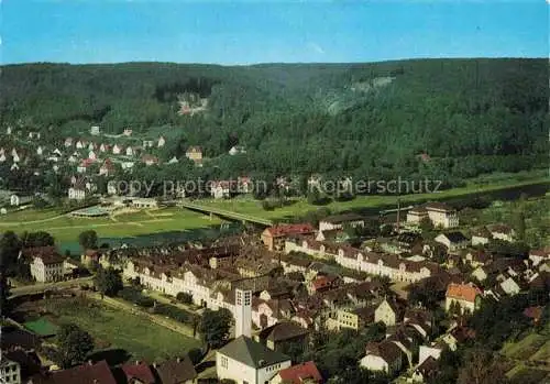 AK / Ansichtskarte  Bad Karlshafen Fliegeraufnahme