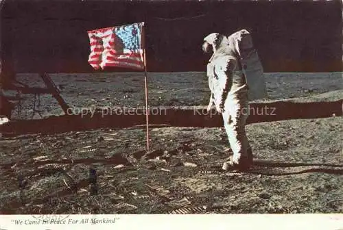 AK / Ansichtskarte  Astronaut USA Apollo 11 Moon Landing