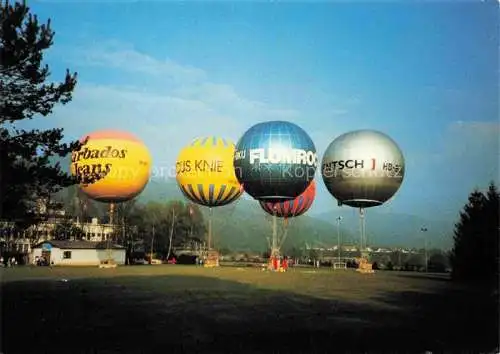 AK / Ansichtskarte  Heissluftballon Rapperswil Schweiz