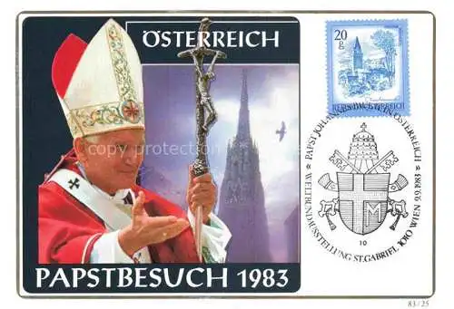 AK / Ansichtskarte  Paepste Papst Pope Pape-- oesterreich 