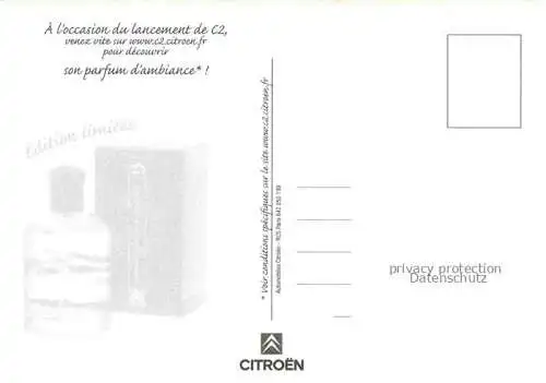 AK / Ansichtskarte  Autos Cars Voitures Citroen C2 Parfum