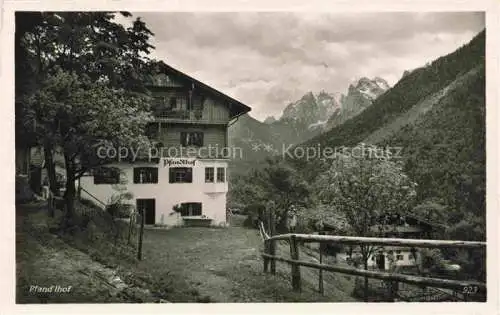 AK / Ansichtskarte  Pfandlhof Kaisertal Kufstein Tirol AT Panorama