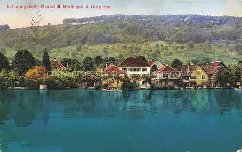 AK / Ansichtskarte  Berlingen  Untersee Steckborn ZG Erholungsheim Neutal Panorama