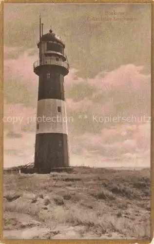 AK / Ansichtskarte  Borkum Nordseebad Elektrischer Leuchtturm