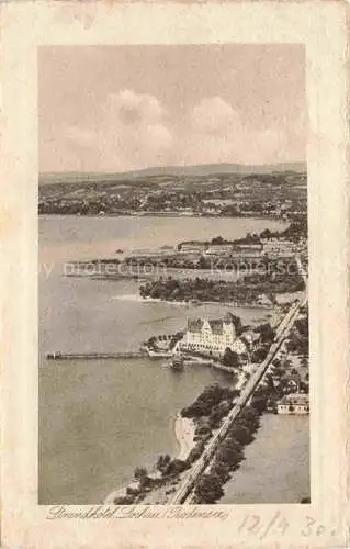 AK / Ansichtskarte  Lochau Bregenz Vorarlberg Strandhotel Lochau Fliegeraufnahme