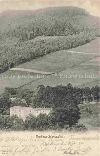 AK / Ansichtskarte  Bad Schwarzbach Flinsberg Isergebirge Swieradow Zdroj Bad PL Kurhaus Schwarzbach