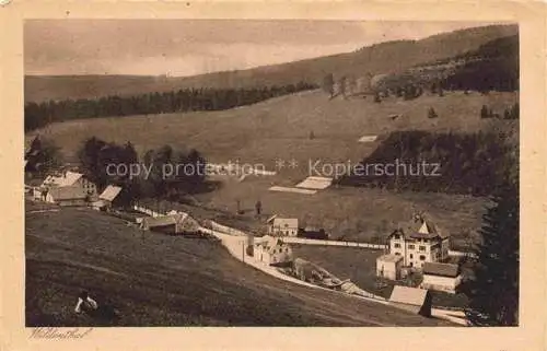 AK / Ansichtskarte  Wildenthal Eibenstock Erzgebirgskreis Sachsen Hotel zur Post