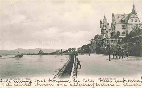 AK / Ansichtskarte  BONN Rhein Rheinpromenade