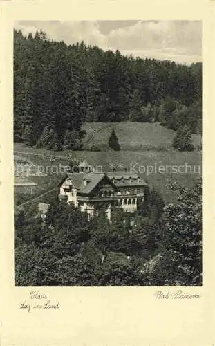 AK / Ansichtskarte  Bad Reinerz Niederschlesien Duszniki-Zdroj PL Haus Lug ins Land