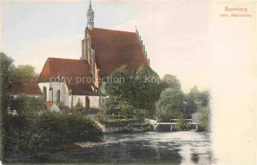 AK / Ansichtskarte  Bromberg  Brahe Westpreussen BYDGOSZCZ PL Kath Pfarrkirche