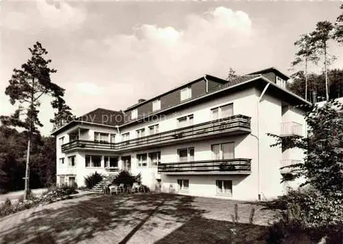 AK / Ansichtskarte  Bad Neustadt Saale Haus Tannenblick