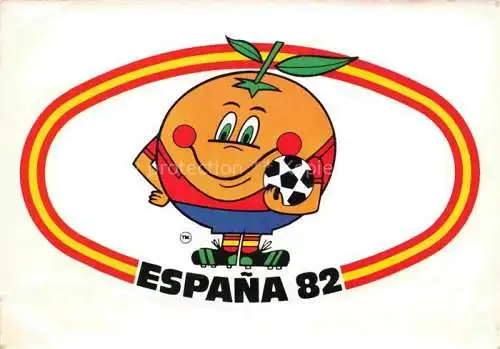 AK / Ansichtskarte  Fussball Soccer Football-- Espana 82 Campeonato Mundian 