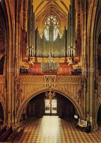 AK / Ansichtskarte  Orgel Kirchenorgel Organ Orgue Wien Stephansdom