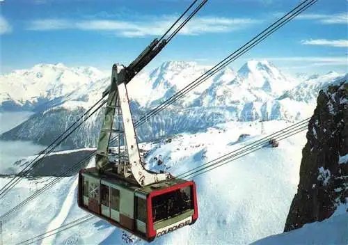 AK / Ansichtskarte  Seilbahn Cable-Car Telepherique Courchevel Savoie France 