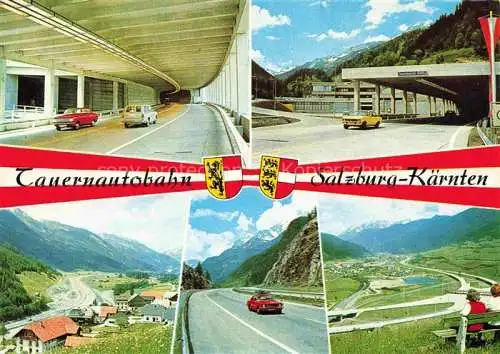 AK / Ansichtskarte  Autobahn Autostrada Autoroute Highway Tauernautobahn Salzburg Kaernten 