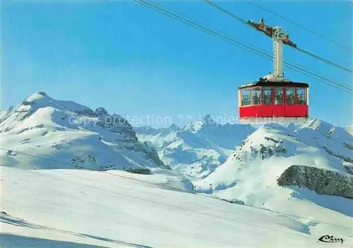 AK / Ansichtskarte  Seilbahn Cable-Car Telepherique Flaine 