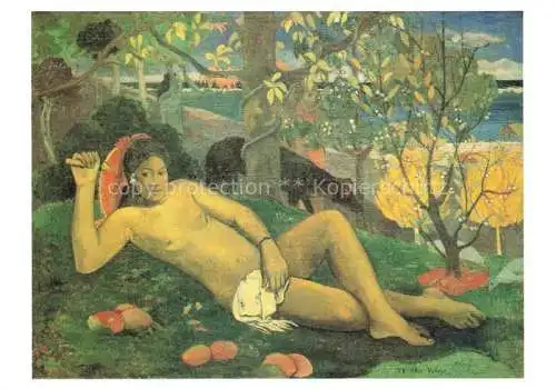 AK / Ansichtskarte  Gauguin Paul Kuenstlerkarte Te arii vahine 