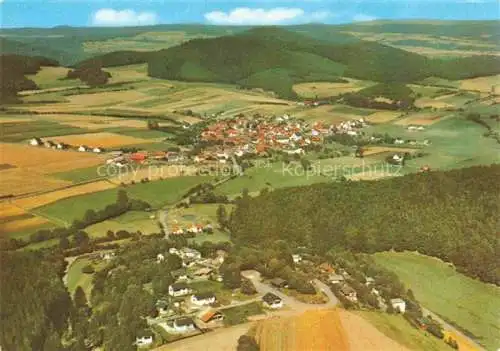 AK / Ansichtskarte  Kleinern Edertal Waldeck Hessen Panorama Erholungsort