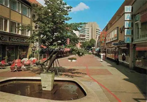 AK / Ansichtskarte  HANNOVER Grupenstrasse Fussgaengerzone Brunnen