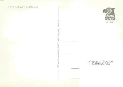 AK / Ansichtskarte  Beerfelden Odenwald Hessen Panorama