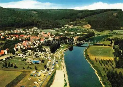 AK / Ansichtskarte  Gieselwerder Panorama Luftkurort Oberweserbergland