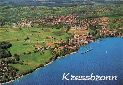 AK / Ansichtskarte  Kressbronn Bodensee Fliegeraufnahme