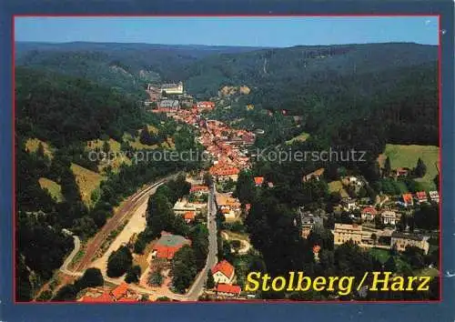 AK / Ansichtskarte  Stolberg Harz Panorama Thomas-Muentzer-Stadt