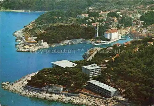 AK / Ansichtskarte  Veli Losinj Kroatien Kuestenpanorama Bucht Hafen Hotels