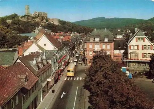 AK / Ansichtskarte  Koenigstein  Taunus Stadtzentrum Blick zur Burg Heilklimatischer Kurort