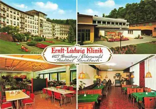 AK / Ansichtskarte  Sandbach  Odenwald Breuberg Hessen Ernst-Ludwig-Klinik