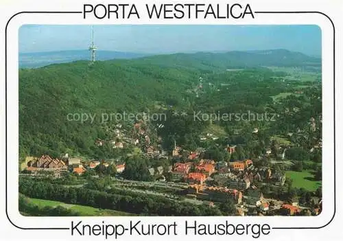 AK / Ansichtskarte  PORTA WESTFALICA NRW Panorama Wesergebirge mit Jakobsberg