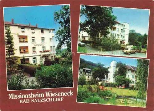 AK / Ansichtskarte  Bad Salzschlirf Missionsheim Wieseneck Parkanlagen