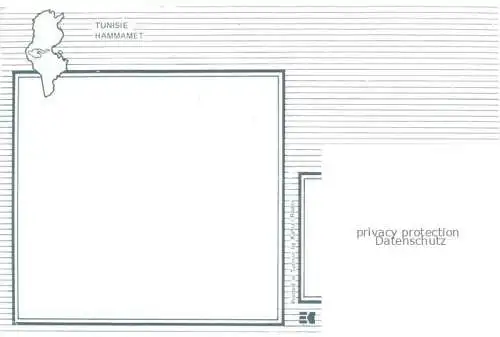 AK / Ansichtskarte  Hammamet Tunesie Kuestenpanorama Hotels Ferienanlagen Strand