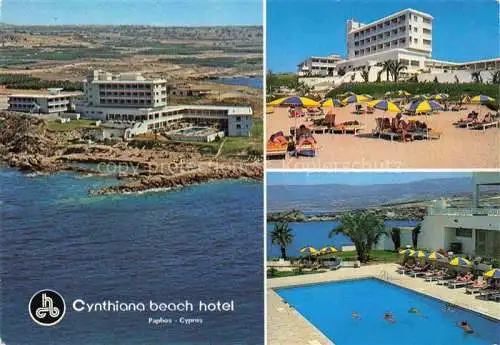 AK / Ansichtskarte  Paphos Pafos Cyprus Cynthiana Beach Hotel Swimming Pool Beach