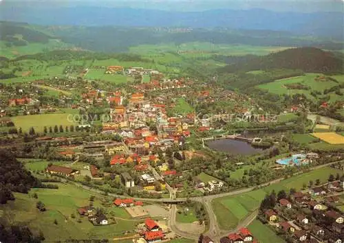 AK / Ansichtskarte  Grafenau Niederbayern Panorama Luftkurort im Ferienland am Nationalpark Bayerischer Wald