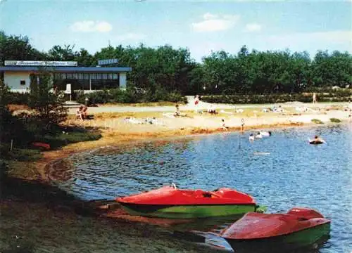 AK / Ansichtskarte  Padenstedt Campingplatz Forellensee Strand