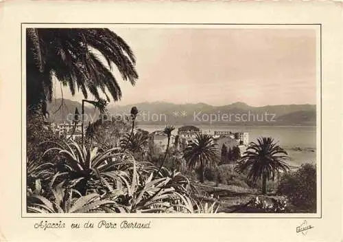 AK / Ansichtskarte  AJACCIO 2A Corse-du-Sud vue du Parc Bertaud