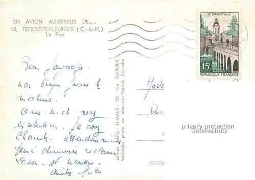 AK / Ansichtskarte  Trebeurden 22 Cotes-d Armor Le port vue aérienne