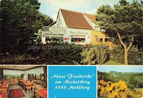 AK / Ansichtskarte  Mahlberg Bad Muenstereifel Haus Friederike Cafe Panorama