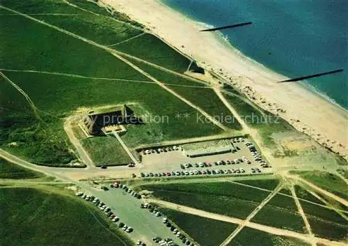AK / Ansichtskarte  Kampen  Sylt Sturmhaube Fliegeraufnahme